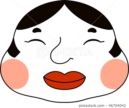 Setsubun, the god of good luck, good luck - Stock Illustration ...