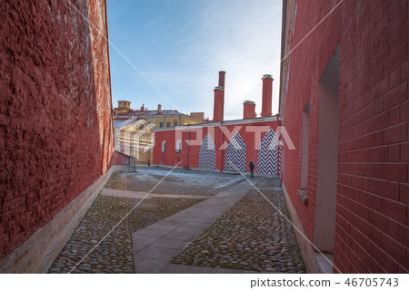 Peter and Paul Fortress in St. Petersburg 46705743