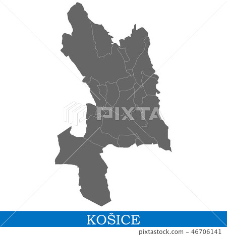 High Quality map of  city  46706141