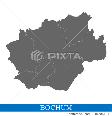 High Quality map city of Germany High Quality map city of Germany 46706194