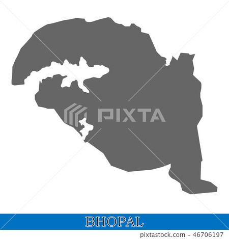 High Quality map city of India 46706197