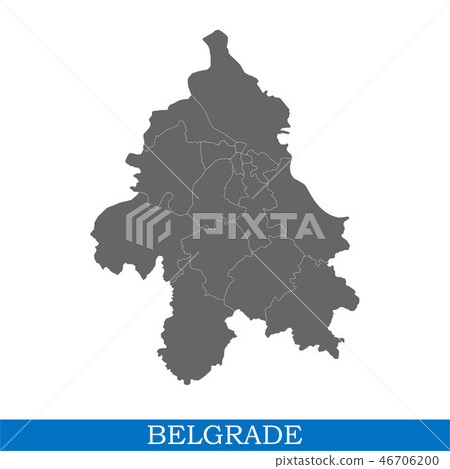 High Quality map city of Serbia High Quality map city of Serbia 46706200