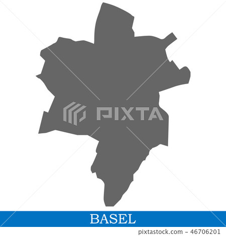 High Quality map of city in Switzerland High Quality map of city in Switzerland 46706201