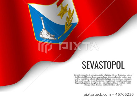 waving flag on transparent background 46706236