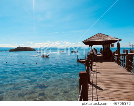Malaysia Kota Kinabalu Manukan Island Pier 46706573