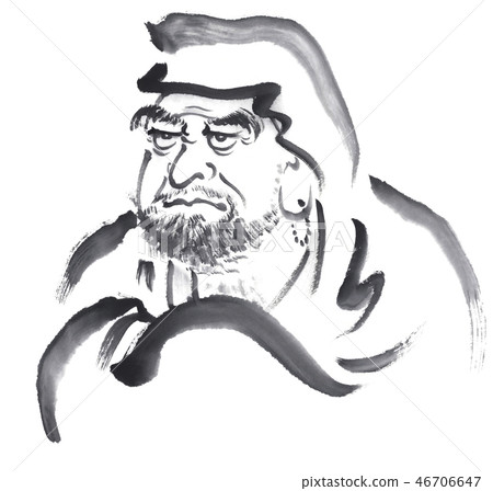 Daruma water-ink tone Daruma water-ink tone 46706647