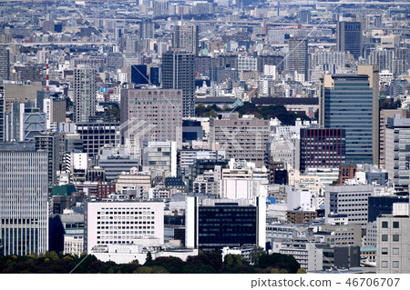 東京都市風景風景在日本,例如Juntendo大學,看在都市風景 東京都市風景風景在日本,例如Juntendo大學,看在都市風景 46706707