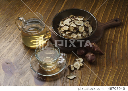 Pork potato tea Pork potato tea 46708940
