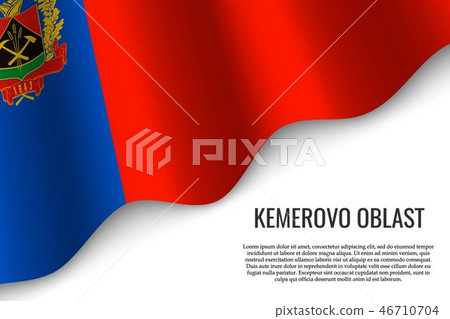 waving flag on transparent background 46710704
