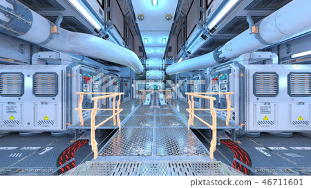  Spaceship inside 46711601