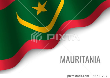waving flag with copyspace 46711707