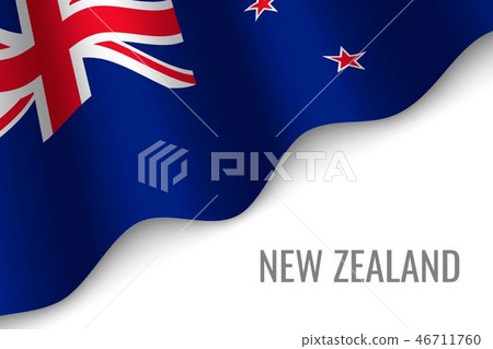 waving flag with copyspace 46711760