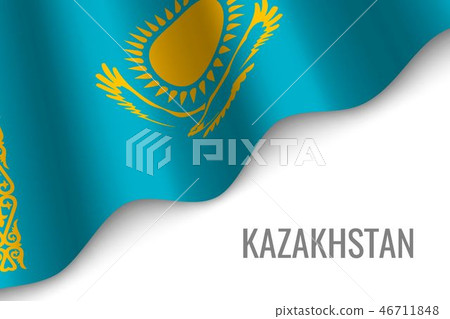 waving flag with copyspace 46711848