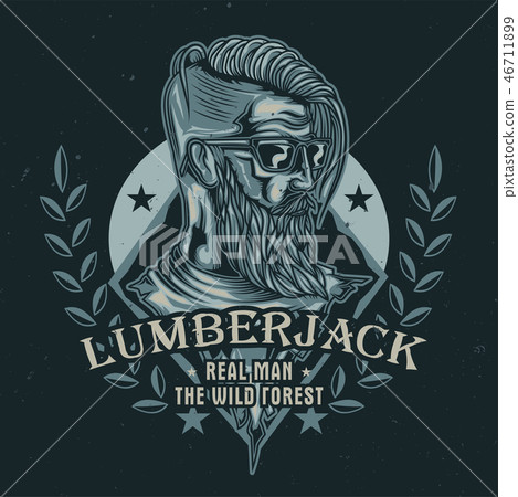 T-shirt or poster design 46711899