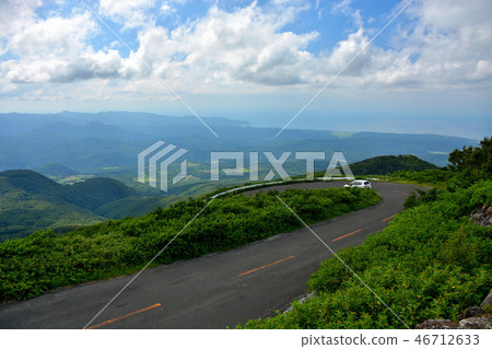 東北,青森,津輕,磐城山,津輕富士,津輕磐城天際線景觀,從頂部的停車場(9) 東北,青森,津輕,磐城山,津輕富士,津輕磐城天際線景觀,從頂部的停車場(9) 46712633
