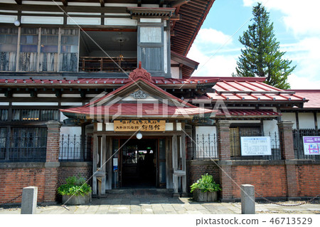 Tohoku, Aomori, Okutsu Karu, Taiji Osamu Memorial Hall Shiroyokan Entrance view (5) Tohoku, Aomori, Okutsu Karu, Taiji Osamu Memorial Hall Shiroyokan Entrance view (5) 46713529