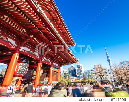 淺草寺北陸到東京天空樹 46713606