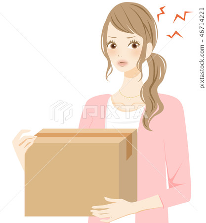 沮喪的女人走開 沮喪的女人走開 46714221