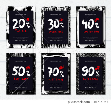 Black Friday Vertical Banners Black Friday Vertical Banners 46714935