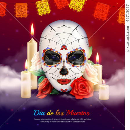 Day Of Dead Composition 46715037