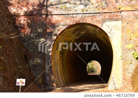 Former JNR Shinonoi Line Abandoned Line Trekking Course Urushikubo Tunnel 46718709