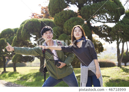 Couple, Camping, Korean 46718999