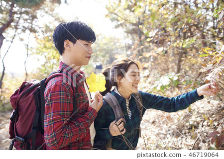 Couple, Camping, Korean 46719064