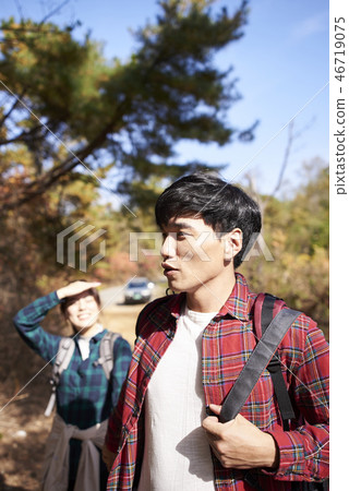 Couple, Camping, Korean Couple, Camping, Korean 46719075