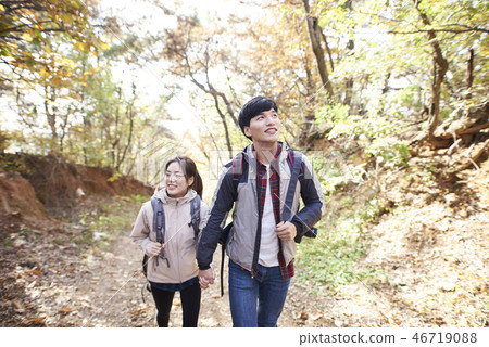 情侶,露營,韓國 情侶,露營,韓國 46719088