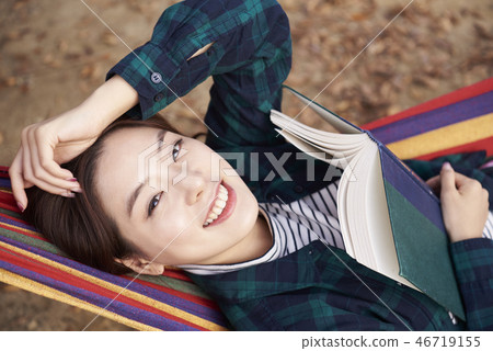 Camping, Young Women, Korean Camping, Young Women, Korean 46719155