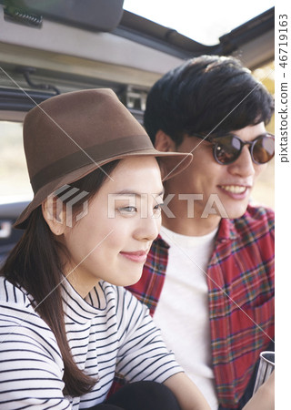 Couple, Camping, Korean 46719163