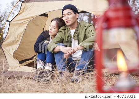 情侶,露營,韓國 情侶,露營,韓國 46719321