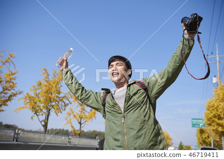 Camping, Young Men, Korean Camping, Young Men, Korean 46719411