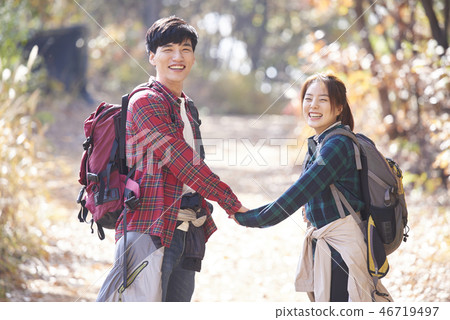 Couple, Camping, Korean Couple, Camping, Korean 46719497