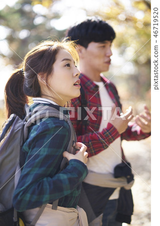 Couple, Camping, Korean 46719520