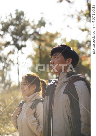 Couple, Camping, Korean 46719532