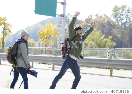 Couple, Camping, Korean Couple, Camping, Korean 46719556