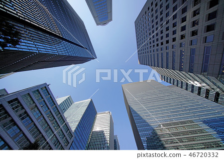 日本大手町摩天大樓的東京都市風景（屏幕右下方的大手町廣場） 46720332