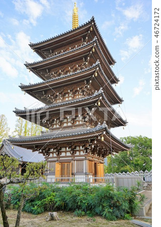 Buddha Life Mountain Five-storied Pagoda Buddha Life Mountain Five-storied Pagoda 46724172