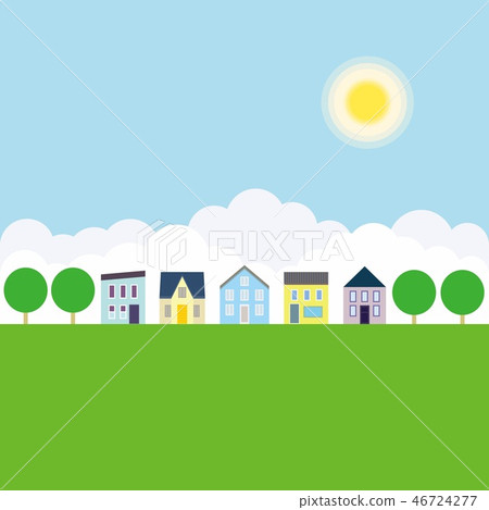 Summer landscape Summer landscape 46724277