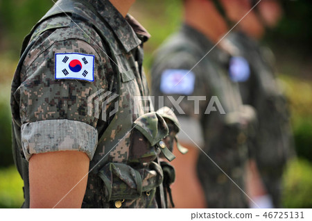 韓國國旗隸屬於韓國軍隊制服 46725131
