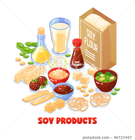 Soy Products Design Concept Soy Products Design Concept 46725487