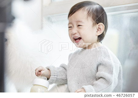Infant, baby, baby, children, house Infant, baby, baby, children, house 46726057