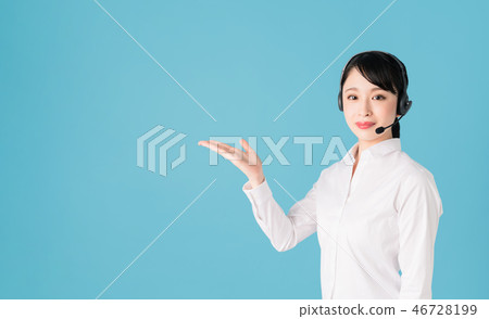 指導的女性 46728199