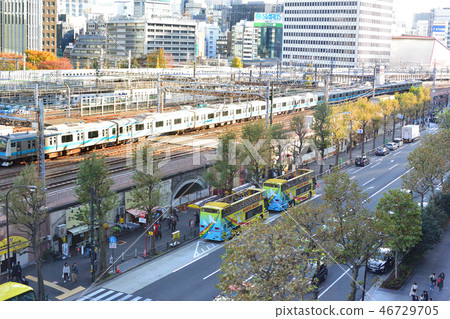 Around Tokyo Station Hato Bus Station 46729705