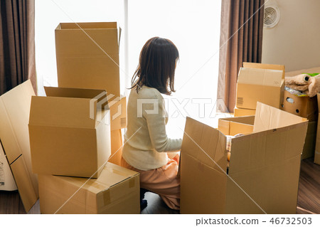 搬新生活紙板 46732503