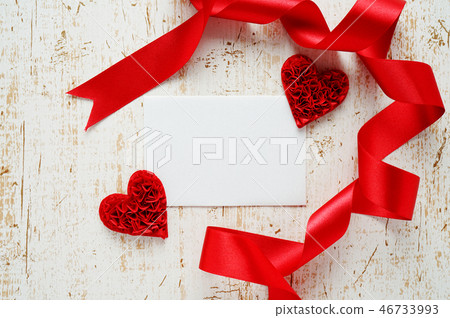 心絲帶留言卡 46733993