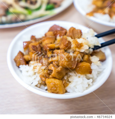 台灣 小吃 美食 滷肉飯 肉燥飯 Braised pork rice 台湾風肉そぼろ丼 台灣 小吃 美食 滷肉飯 肉燥飯 Braised pork rice 台湾風肉そぼろ丼 46734024