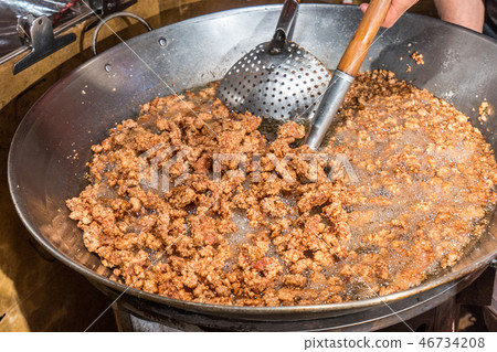 台灣 小吃 鹽酥雞 鹹酥雞 夜市 fried chicken 台湾風フライドチキン 唐揚げ 46734208