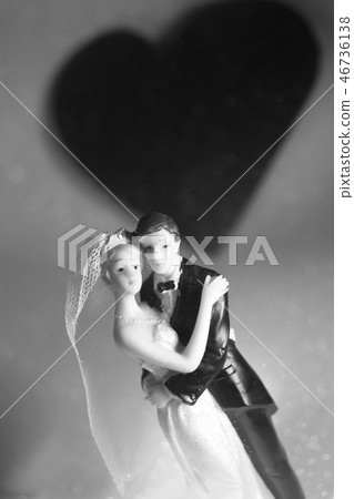 Wedding couple marriage dolls 46736138